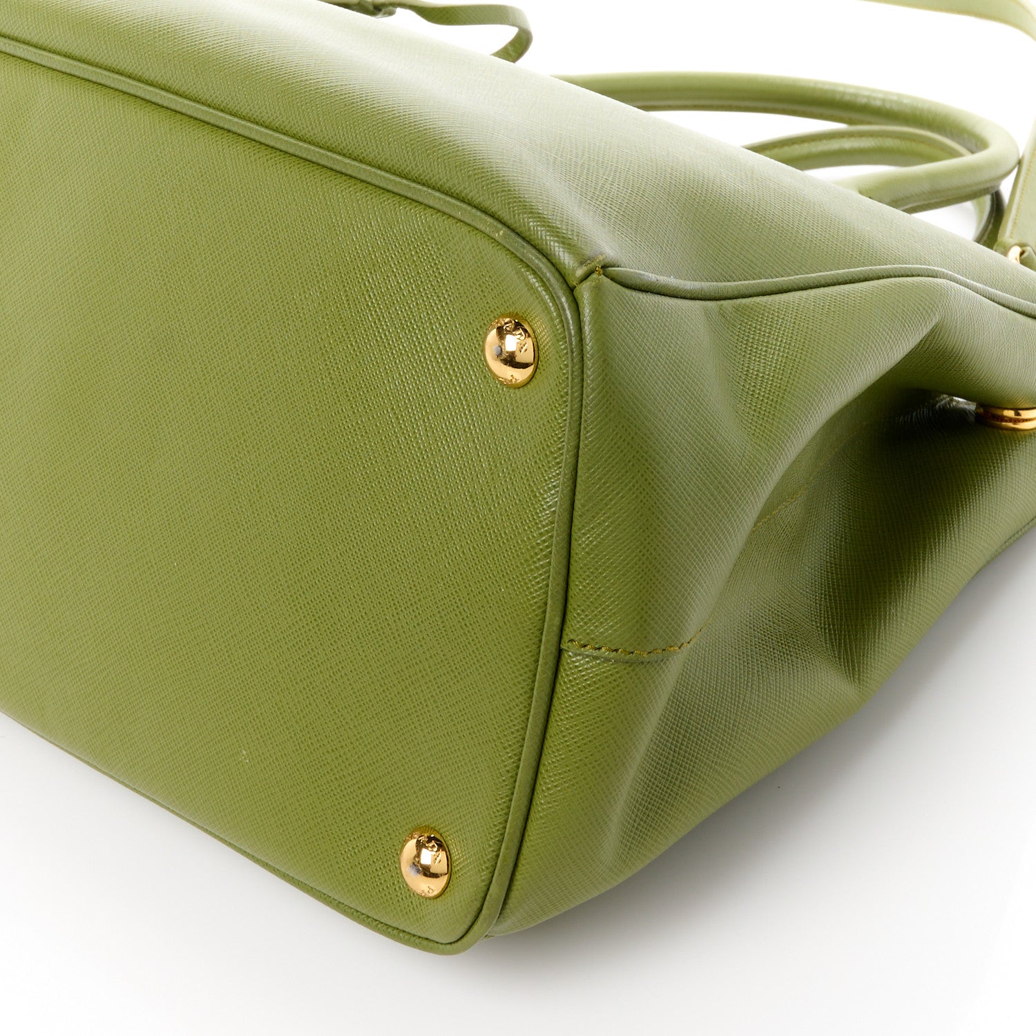 Prada Saffiano Medium Galleria Double Zip Tote Edera 11 of 12