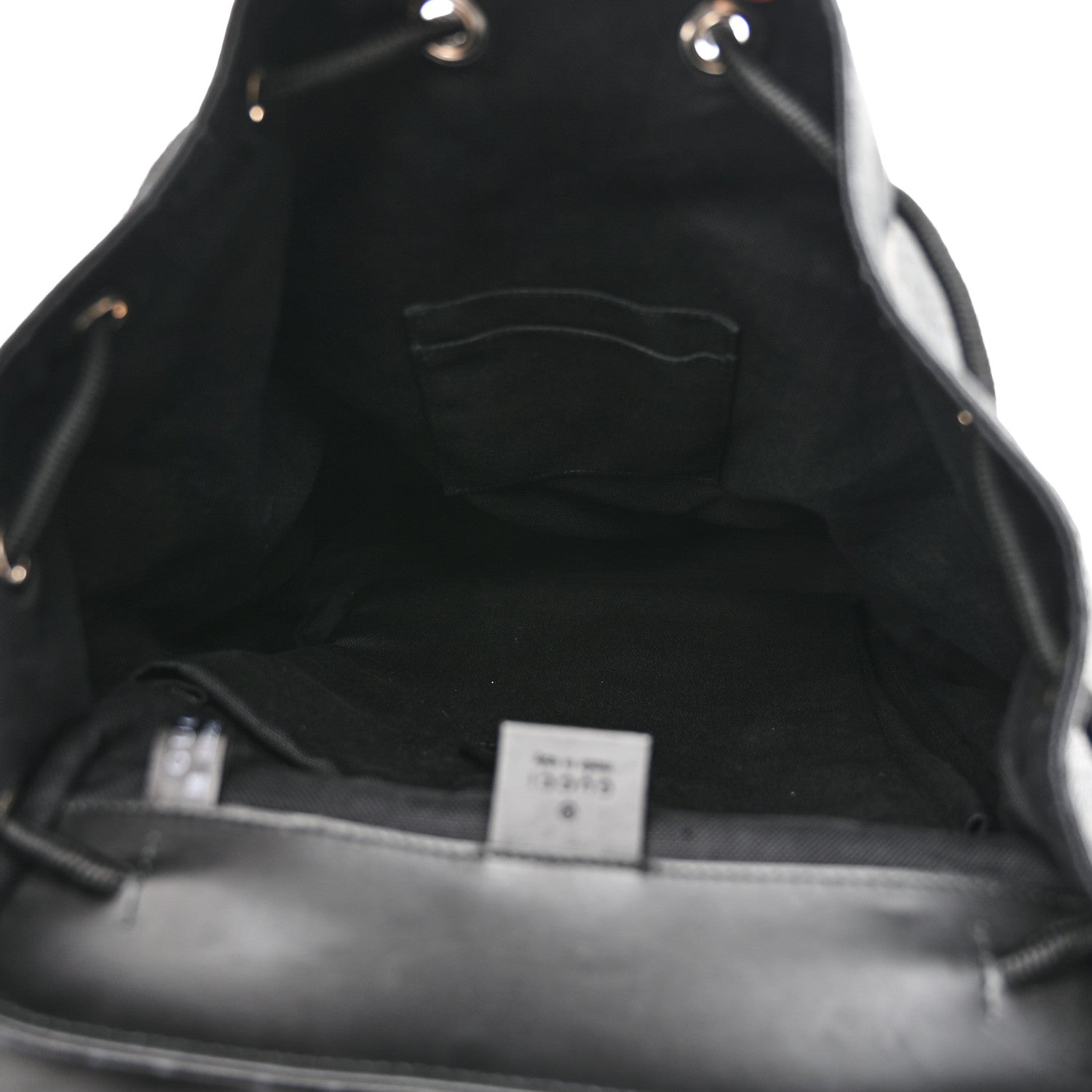 Gucci Soft GG Supreme Monogram Appia Calfskin Web Double Buckle Backpack Black 5 of 11