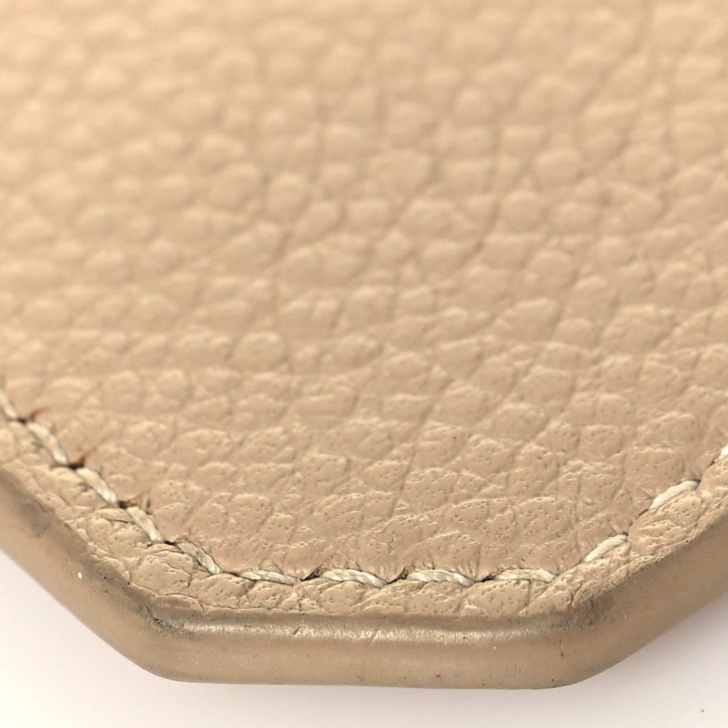 Saint Laurent Grained Calfskin 5 Fragments Zip Pouch Card Holder Nude 7 of 11