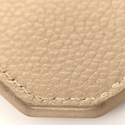Saint Laurent Grained Calfskin 5 Fragments Zip Pouch Card Holder Nude 7 of 11