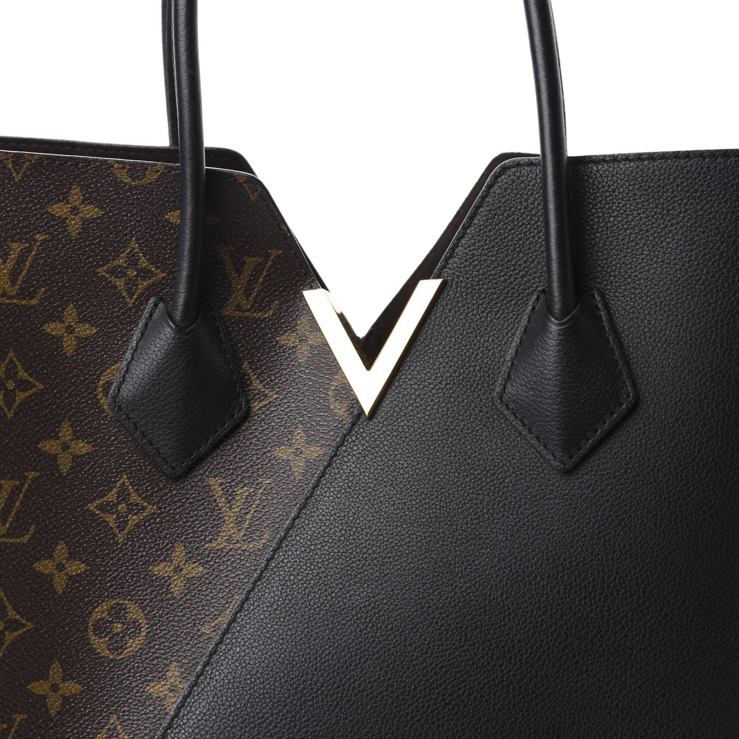 Louis Vuitton Calfskin Monogram Kimono Tote Black 8 of 8
