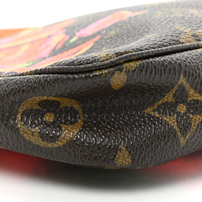 Louis Vuitton Monogram Roses Pochette Accessories 9 of 13