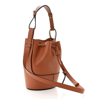Loewe Calfskin Small Balloon Bucket Bag Tan 3 of 9