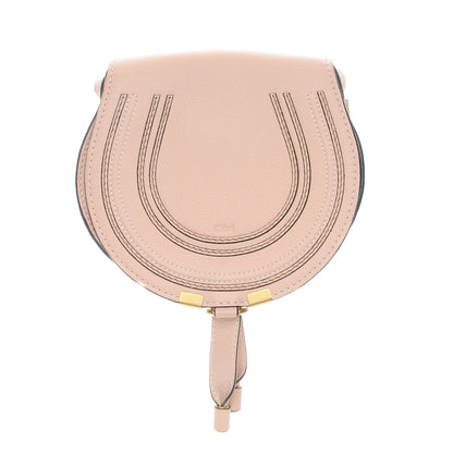Chloe Calfskin Mini Marcie Round Crossbody Bag Blush Nude 1 of 7