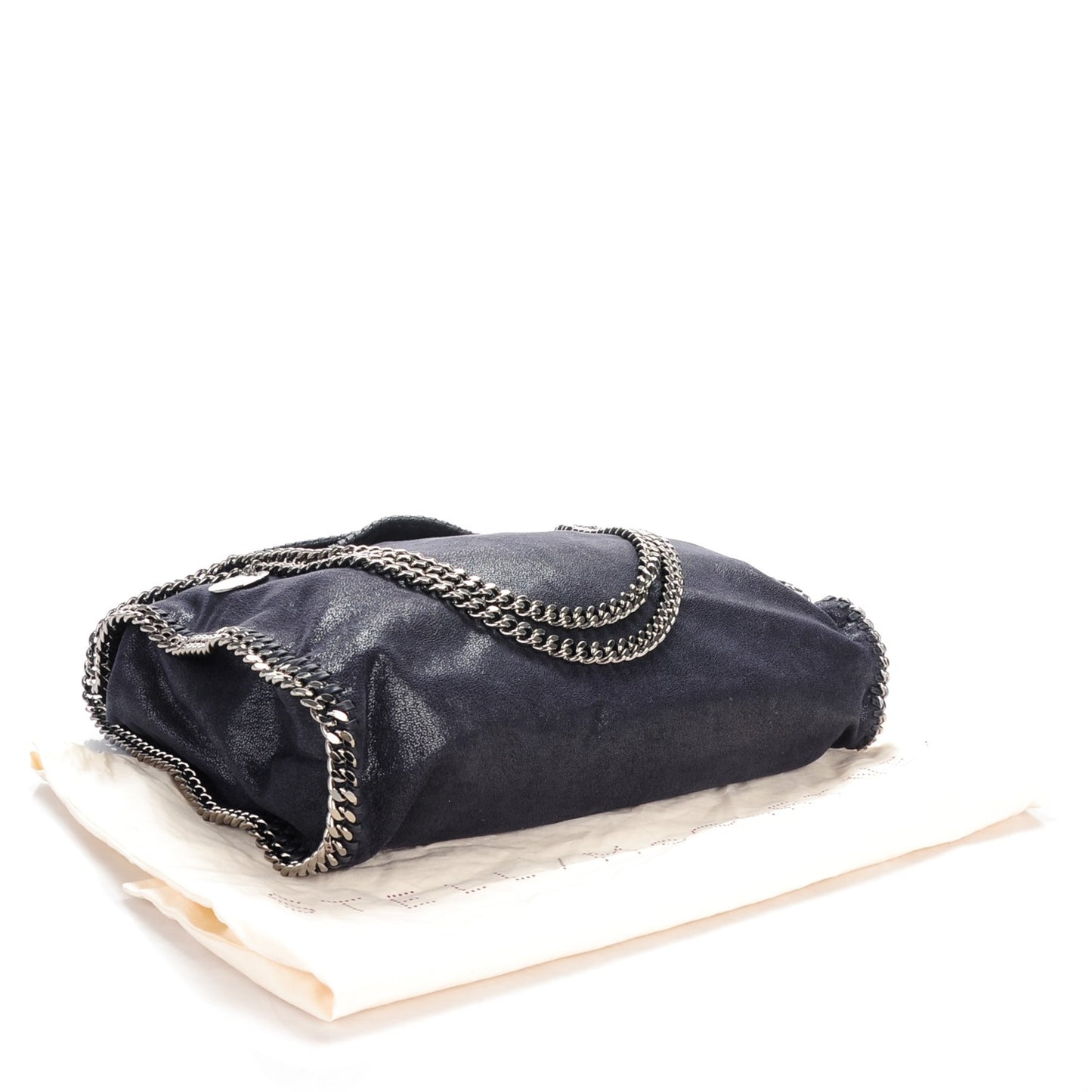 Shaggy Deer Big Falabella Tote Navy