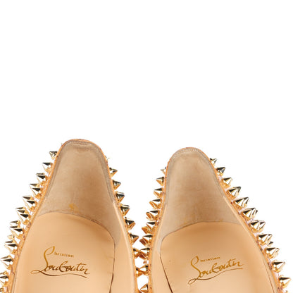 Christian Louboutin Cork Alti Spikes 160 Pumps 38.5 7 of 7