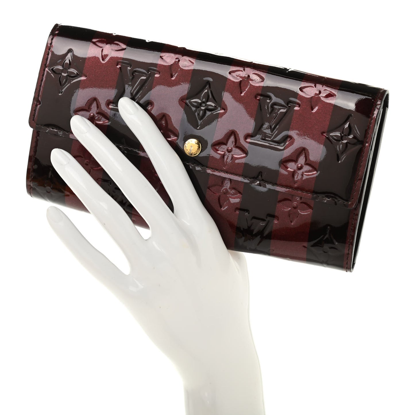 Vernis Rayures Sarah Wallet Amarante