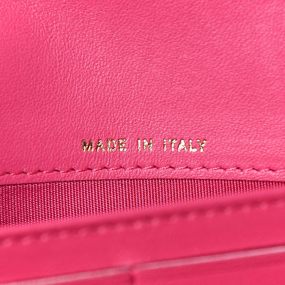Chanel Lambskin Quilted Boy Flap Wallet Fuchsia 7 of 14