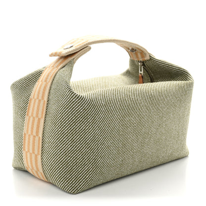 Hermes Wool Large Bride-A-Brac H Natte Pouch Vert Foret 4 of 8