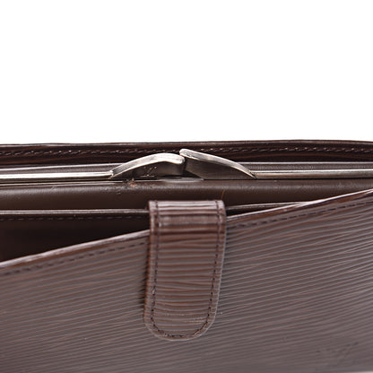 Louis Vuitton Epi French Purse Wallet Moka 7 of 8