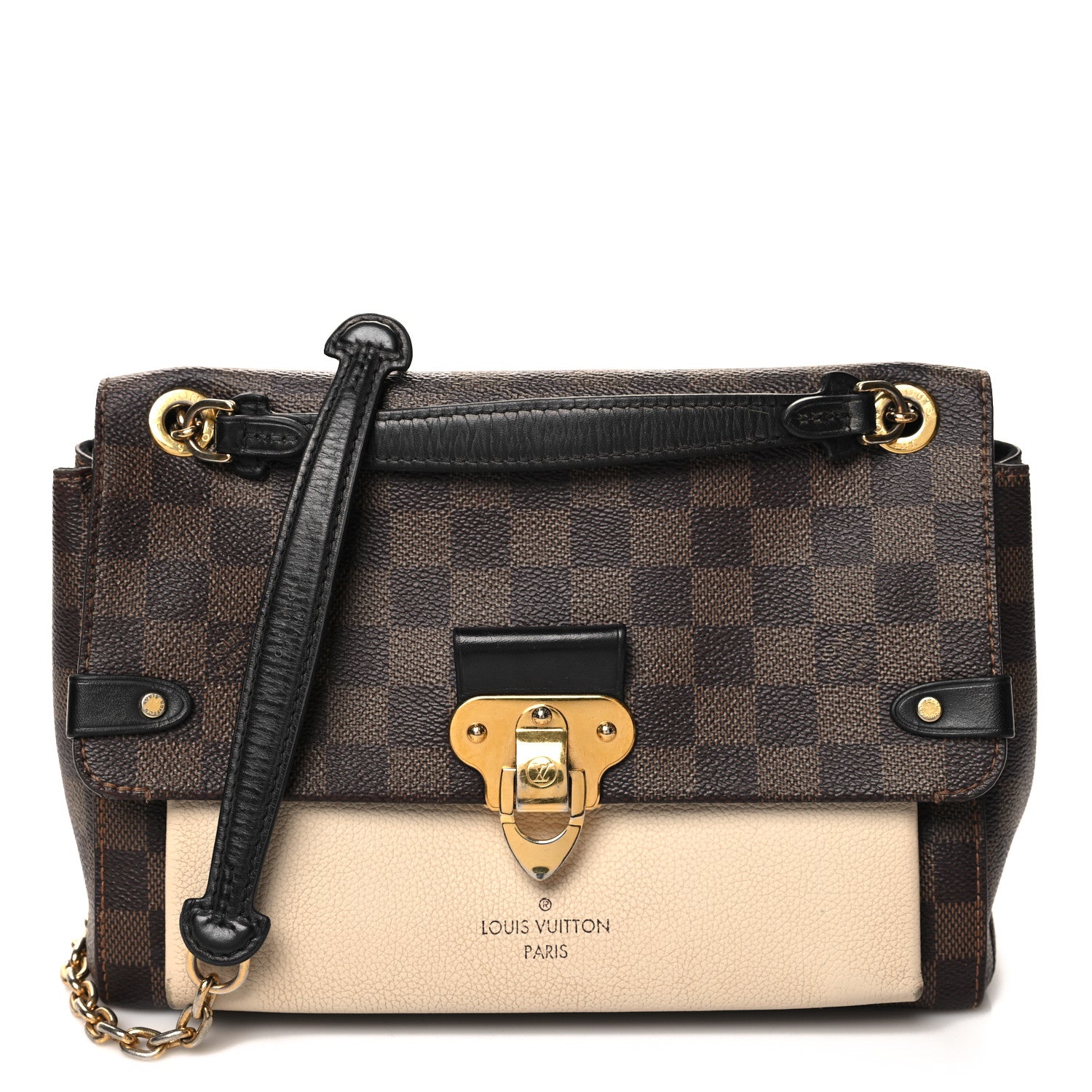Louis Vuitton Damier Ebene Vavin PM Creme 1 of 15