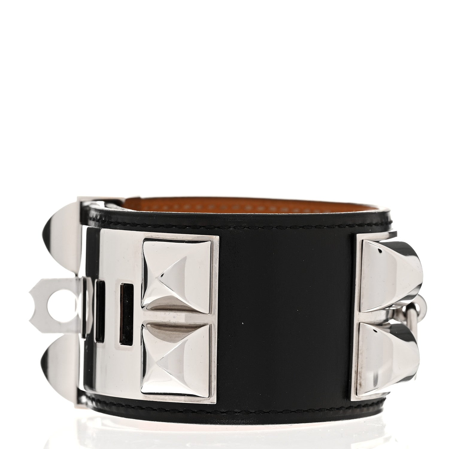 Hermes Box Collier de Chien CDC Bracelet S Black 3 of 6