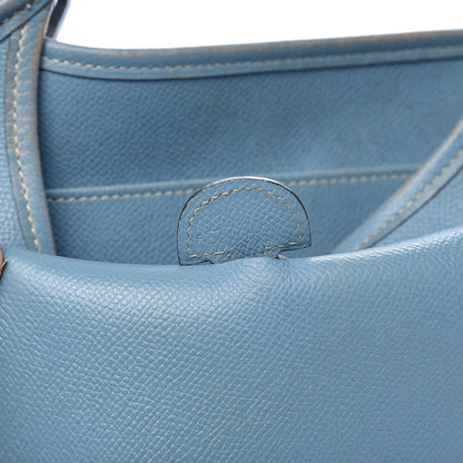 Hermes Epsom Evelyne PM Blue Jean 9 of 14
