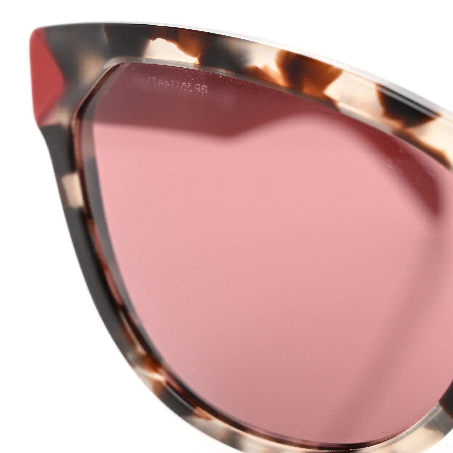 Prada Acetate Sunglasses SPR 21S Tortoise Red 7 of 8