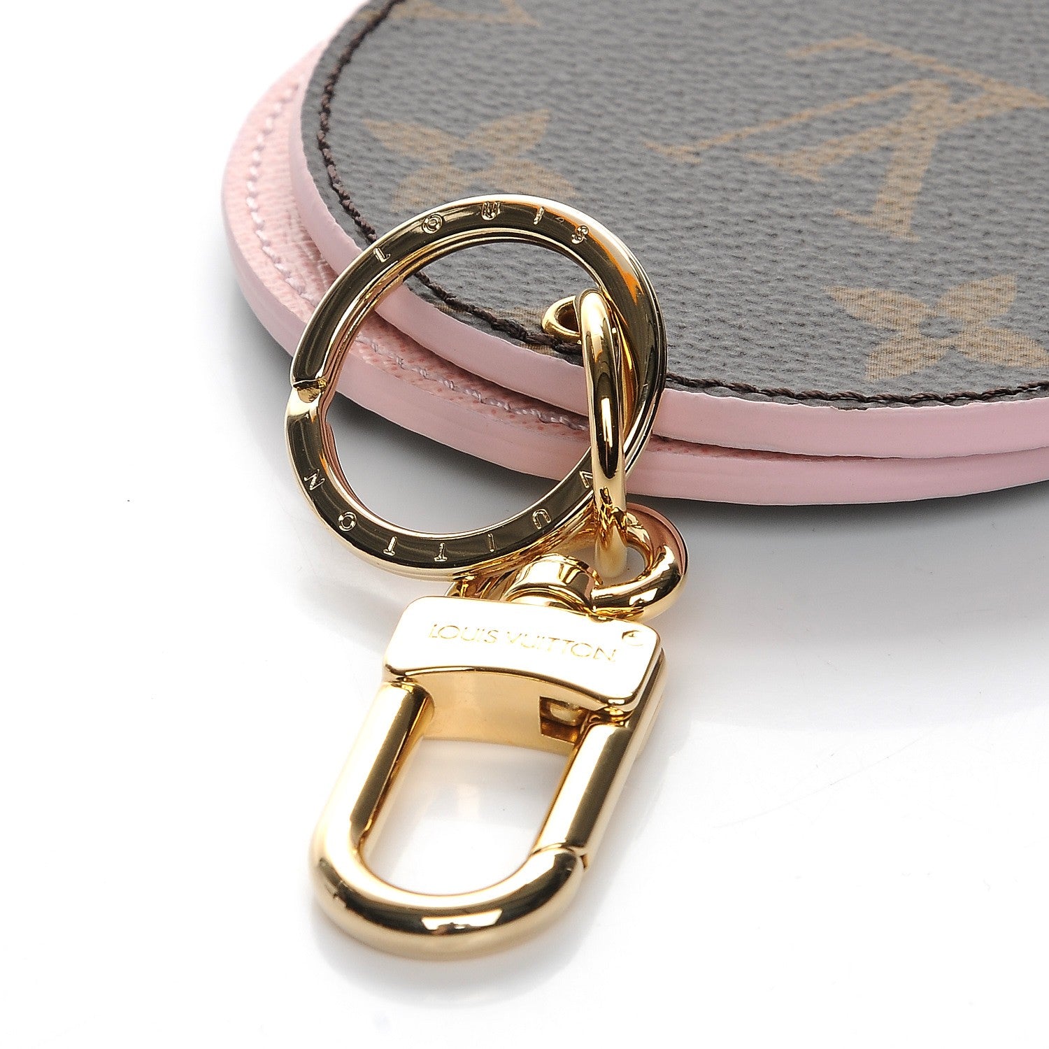 Louis Vuitton Monogram LV Mirror Key Holder Rose Ballerine 5 of 6