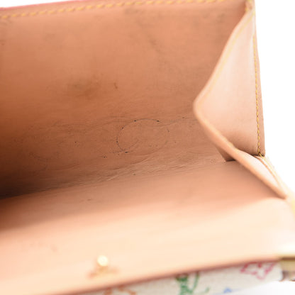 Louis Vuitton Monogram Multicolor Porte-Monnaie Billets Wallet White 12 of 28