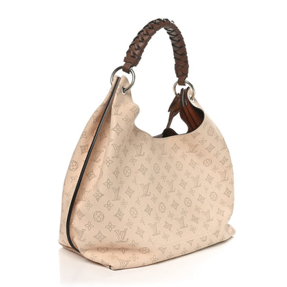 Louis Vuitton Mahina Carmel Hobo Creme 2 of 9