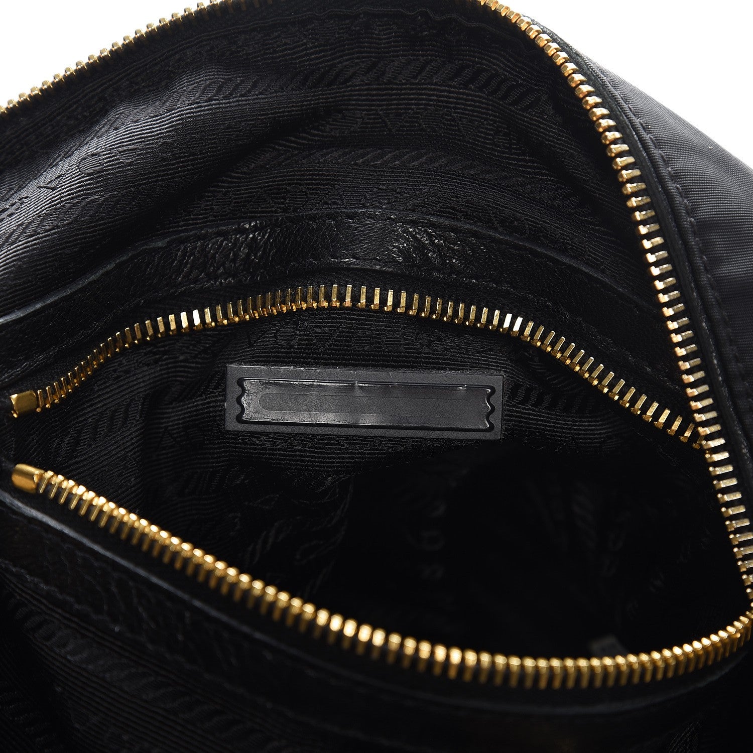 Prada Tessuto Nylon Shoulder Bag Nero Black 10 of 10