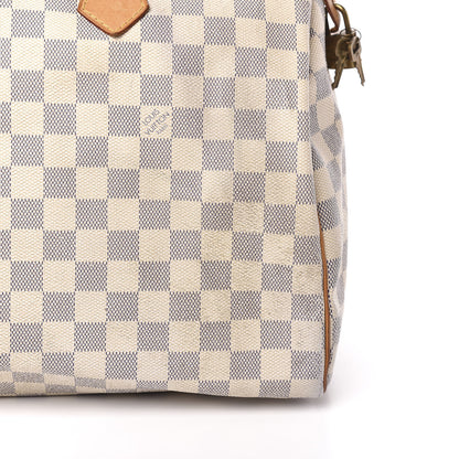 Louis Vuitton Damier Azur Speedy 35 16 of 16