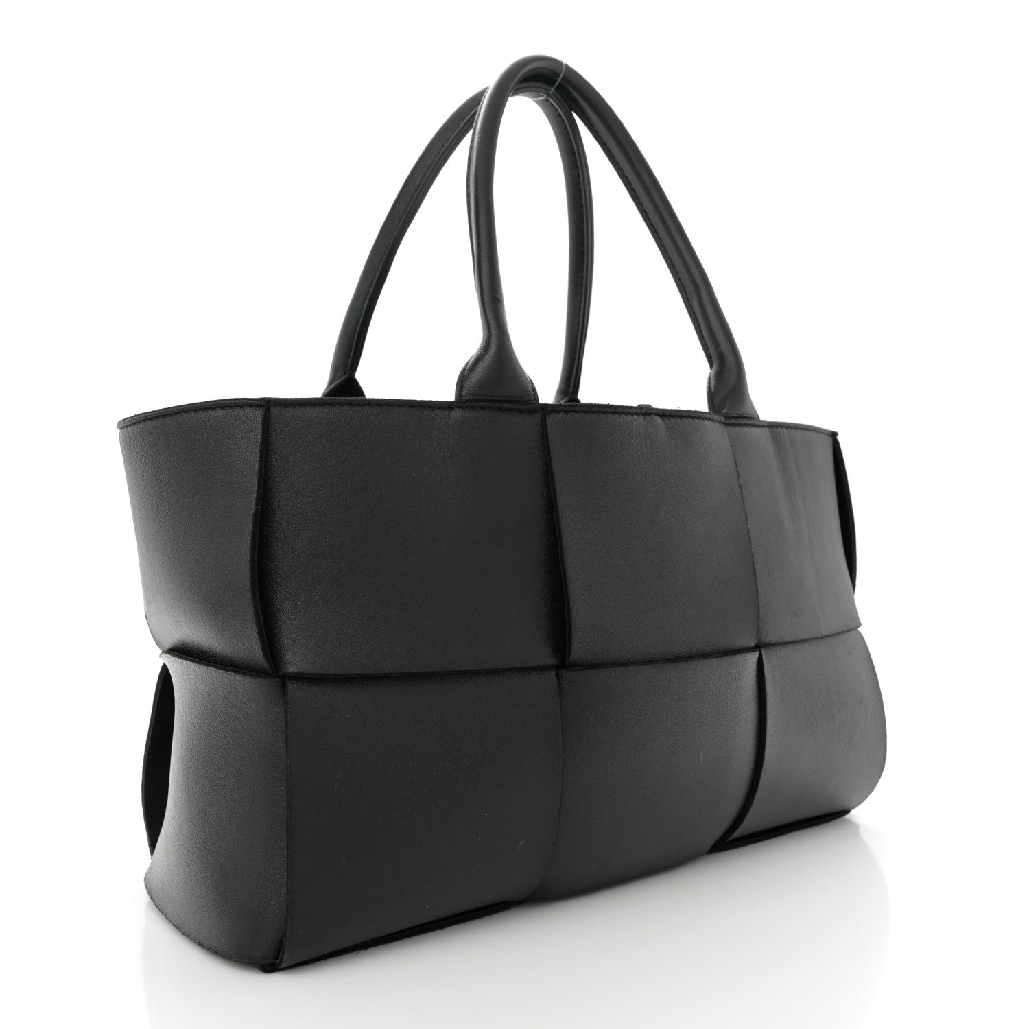 Bottega Veneta Nappa Maxi Intrecciato Small Arco Tote Black 4 of 12