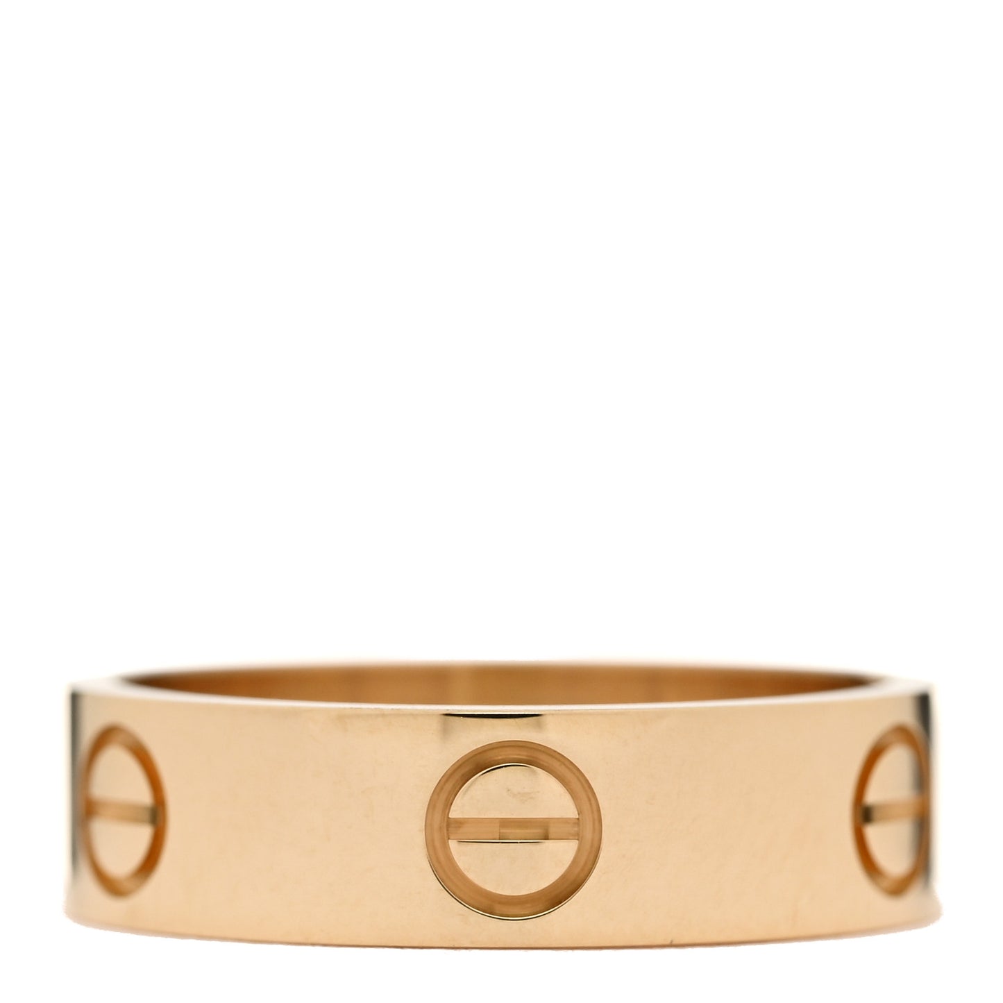 18K Yellow Gold 5.5mm LOVE Ring 56 7.75