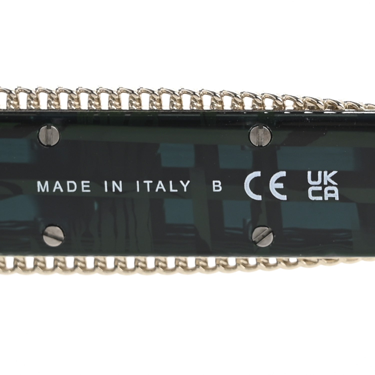 Chanel Acetate Oval Sunglasses 5515-A Green 6 of 8