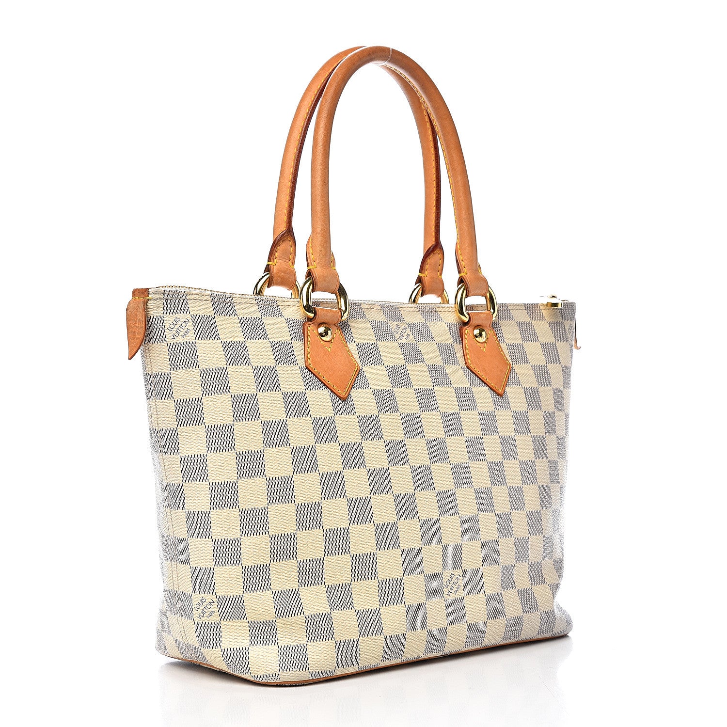 Louis Vuitton Damier Azur Saleya PM 2 of 15