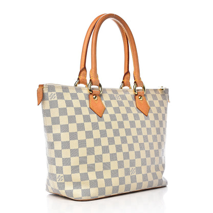 Louis Vuitton Damier Azur Saleya PM 2 of 15