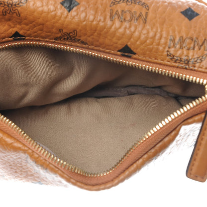 MCM Visetos Stark Belt Bag Cognac 9 of 14