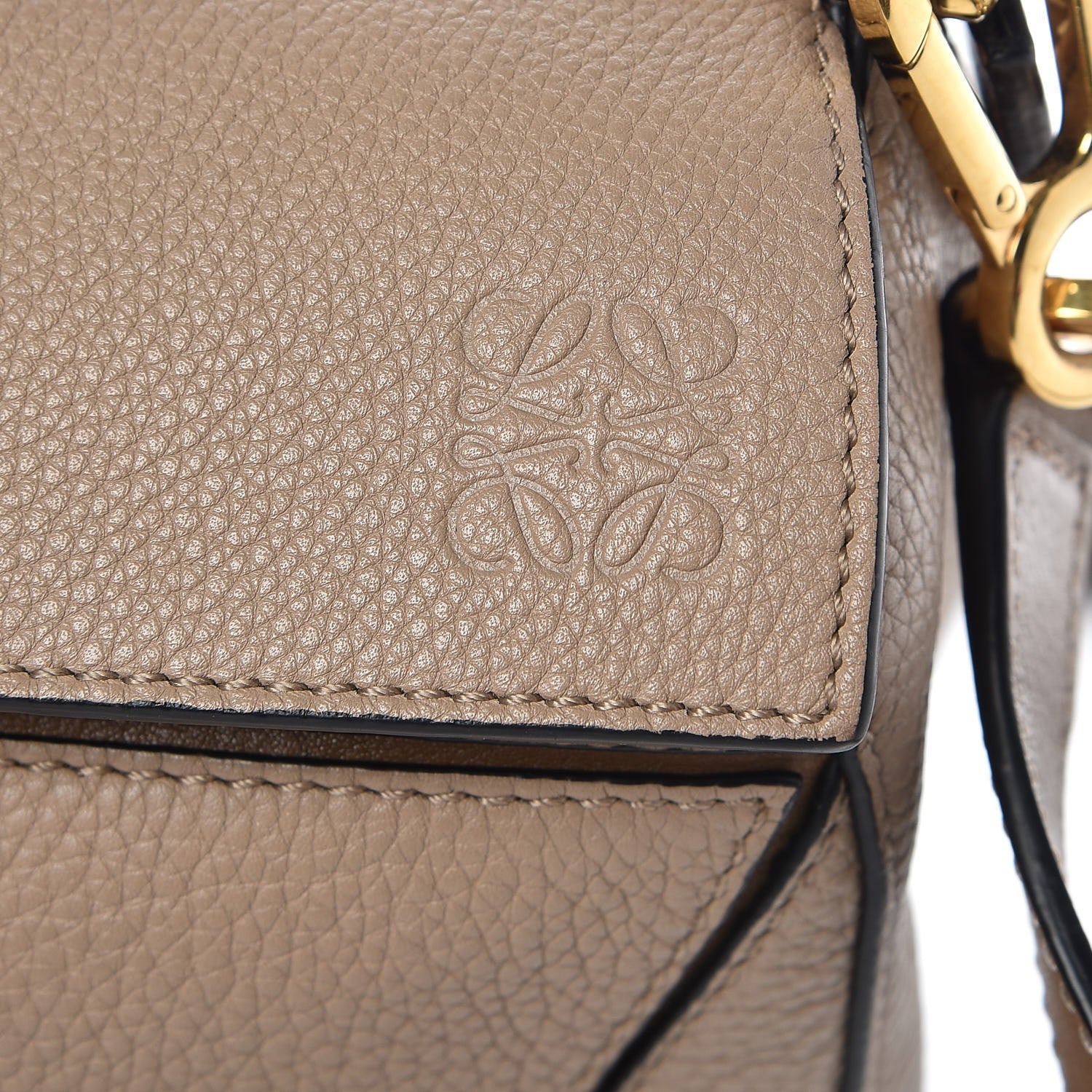 Loewe Calfskin Small Puzzle Bag Sand Mink 9 of 11