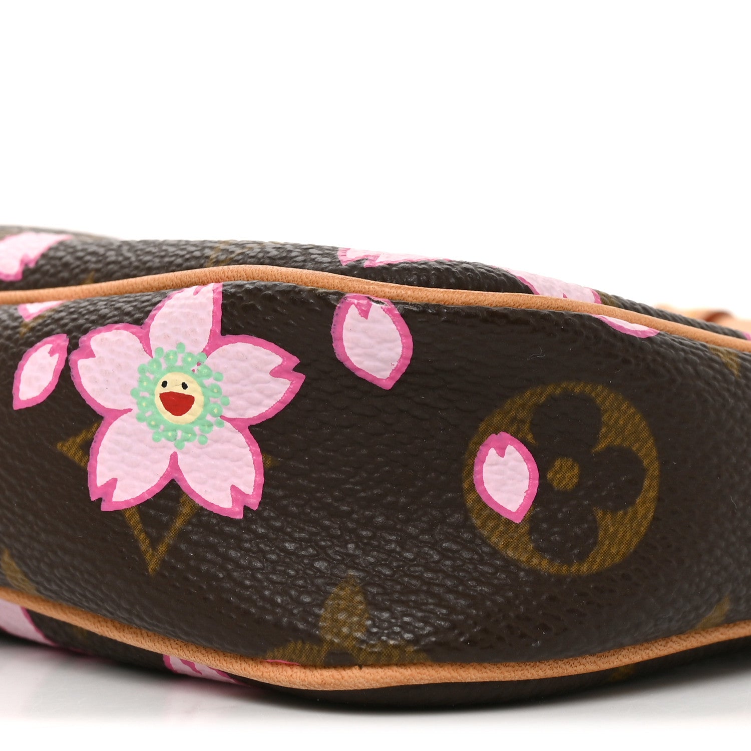 Louis Vuitton Monogram Cherry Blossom Pochette Accessories Brown 9 of 9