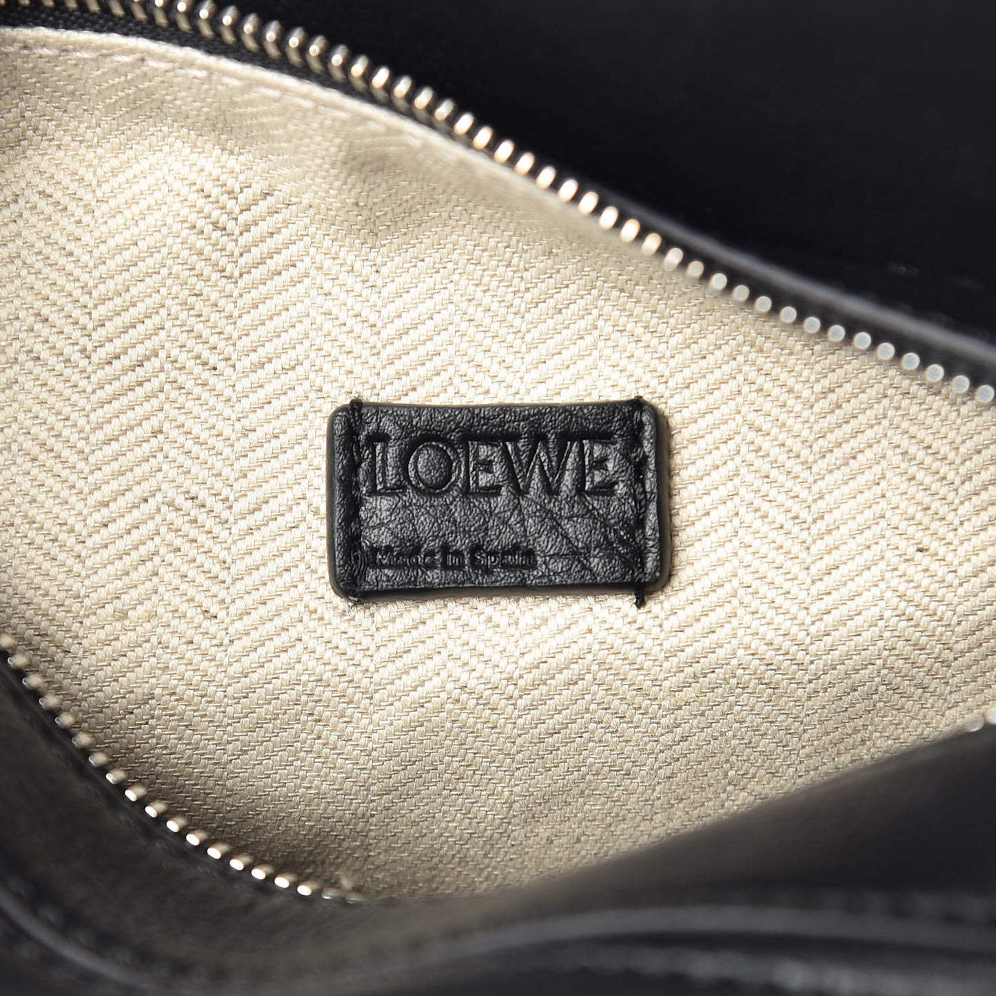 Calfskin Mini Puzzle Bag Black