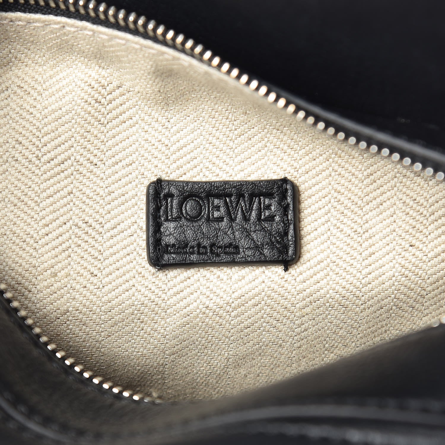 Loewe Calfskin Mini Puzzle Bag Black 6 of 10
