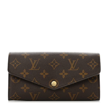 Louis Vuitton Monogram Sarah Wallet NM 1 of 7