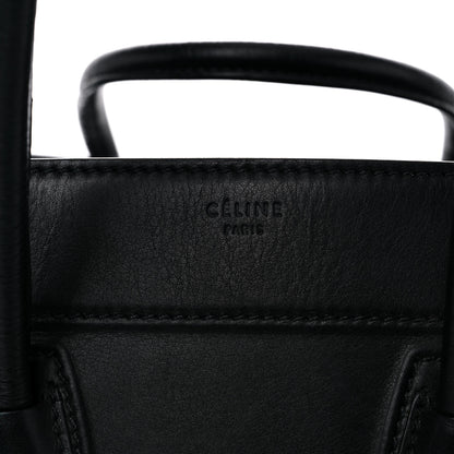Celine Supple Calfskin Medium Phantom Luggage Black 18 of 24