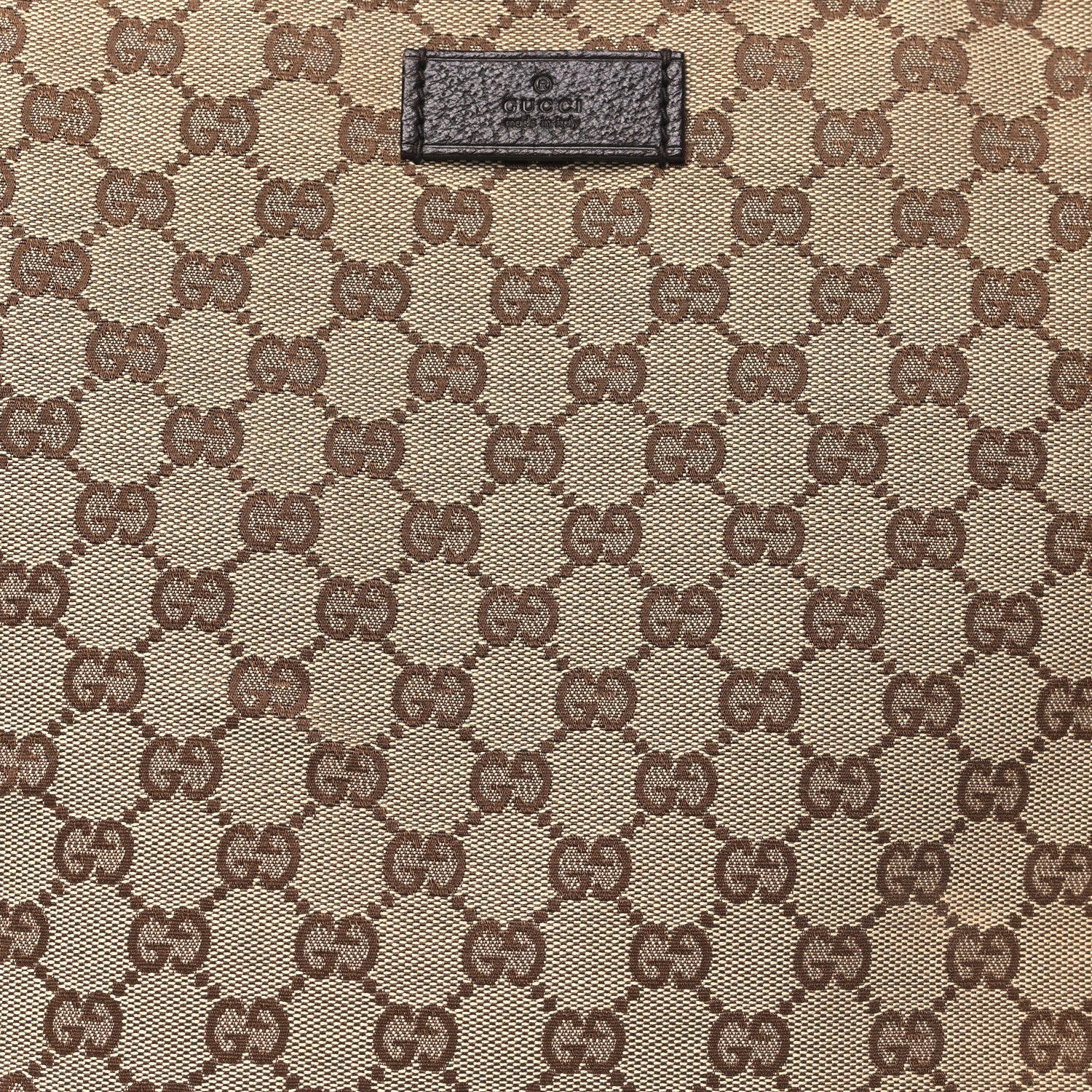 Gucci Monogram Messenger Bag Ebony 8 of 13