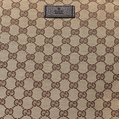 Gucci Monogram Messenger Bag Ebony 8 of 13