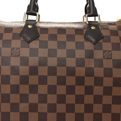 Louis Vuitton Damier Ebene Speedy Bandouliere 30 8 of 10