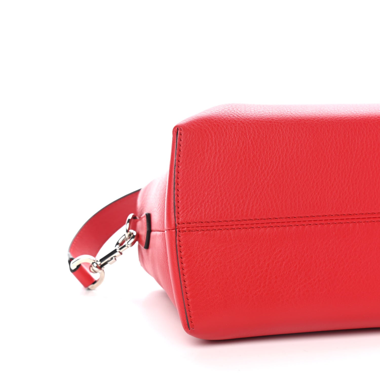 Fendi Vitello Dolce 4 Color Medium By The Way Boston Bag Caipiroska Blue Multicolor 8 of 10