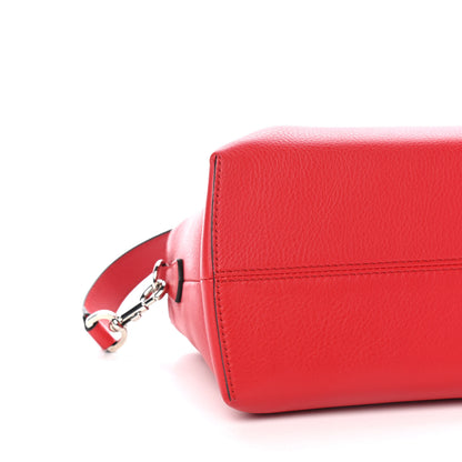 Fendi Vitello Dolce 4 Color Medium By The Way Boston Bag Caipiroska Blue Multicolor 8 of 10