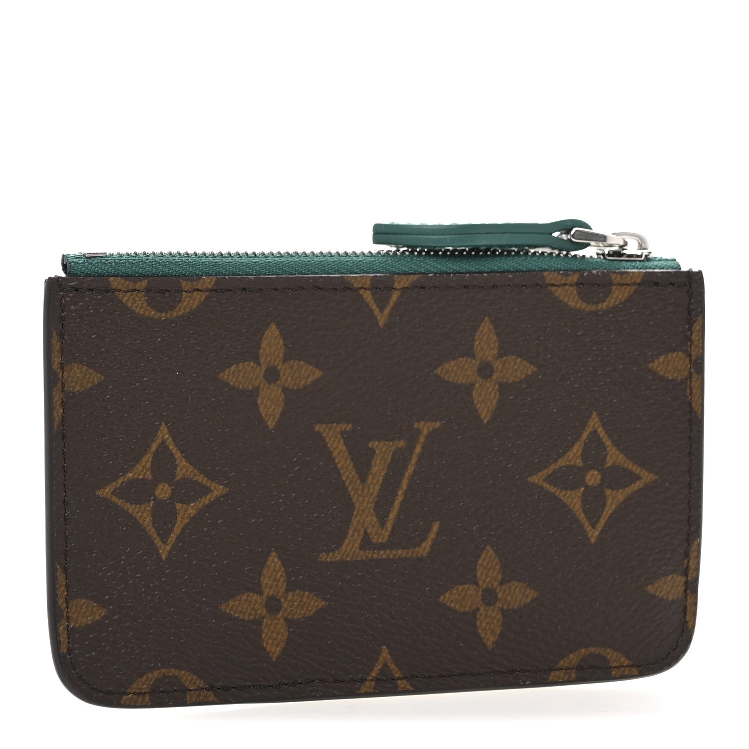 Louis Vuitton Monogram Zipped Romy Card Holder Borneo Green 3 of 7