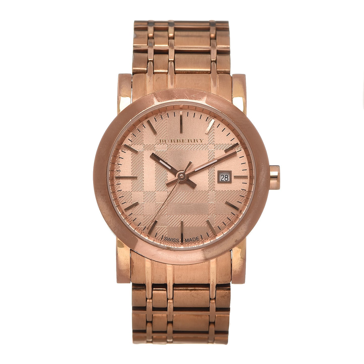 Stainless Steel 28mm Quartz Watch Rose BU1866
