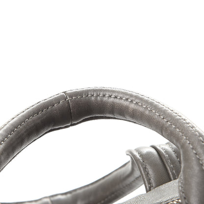 Alexander Wang Lambskin Rocco Gray Silver Clear Hardware 15 of 15