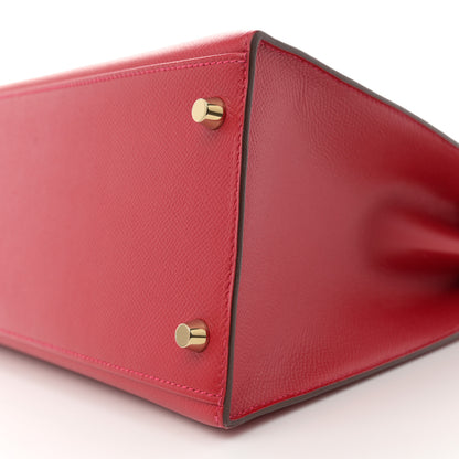 Hermes Epsom Kelly Sellier 35 Rouge Casaque 10 of 11