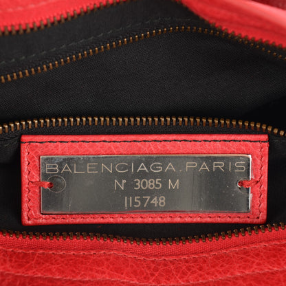 Balenciaga Agneau Classic Hardware City Rouge Coquelicot 6 of 8