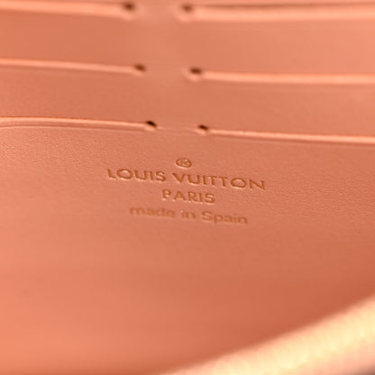 Louis Vuitton Damier Ebene Vavin Chain Wallet Creme 6 of 9