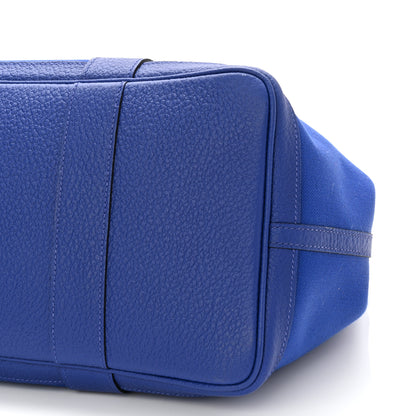 Hermes Toile Negonda Garden Party 36 MM Bleu Electrique 10 of 10
