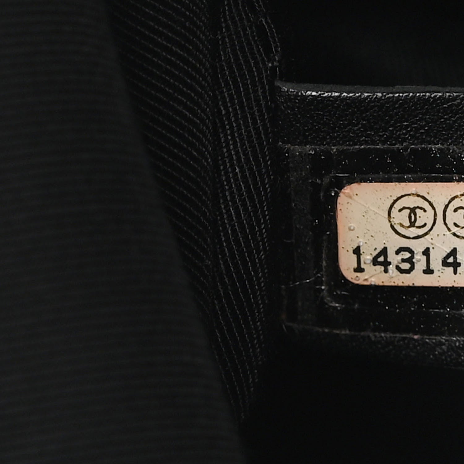 Chanel Calfskin Cerf Executive Shopper Tote Black 8 of 11