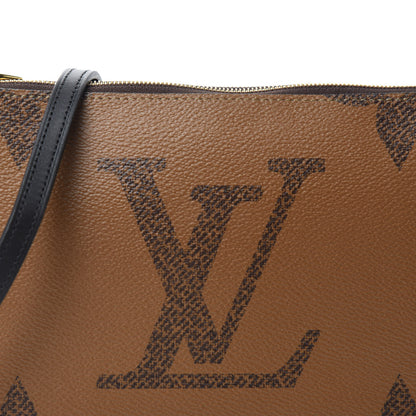 Louis Vuitton Reverse Monogram Giant Double Zip Pochette 11 of 11
