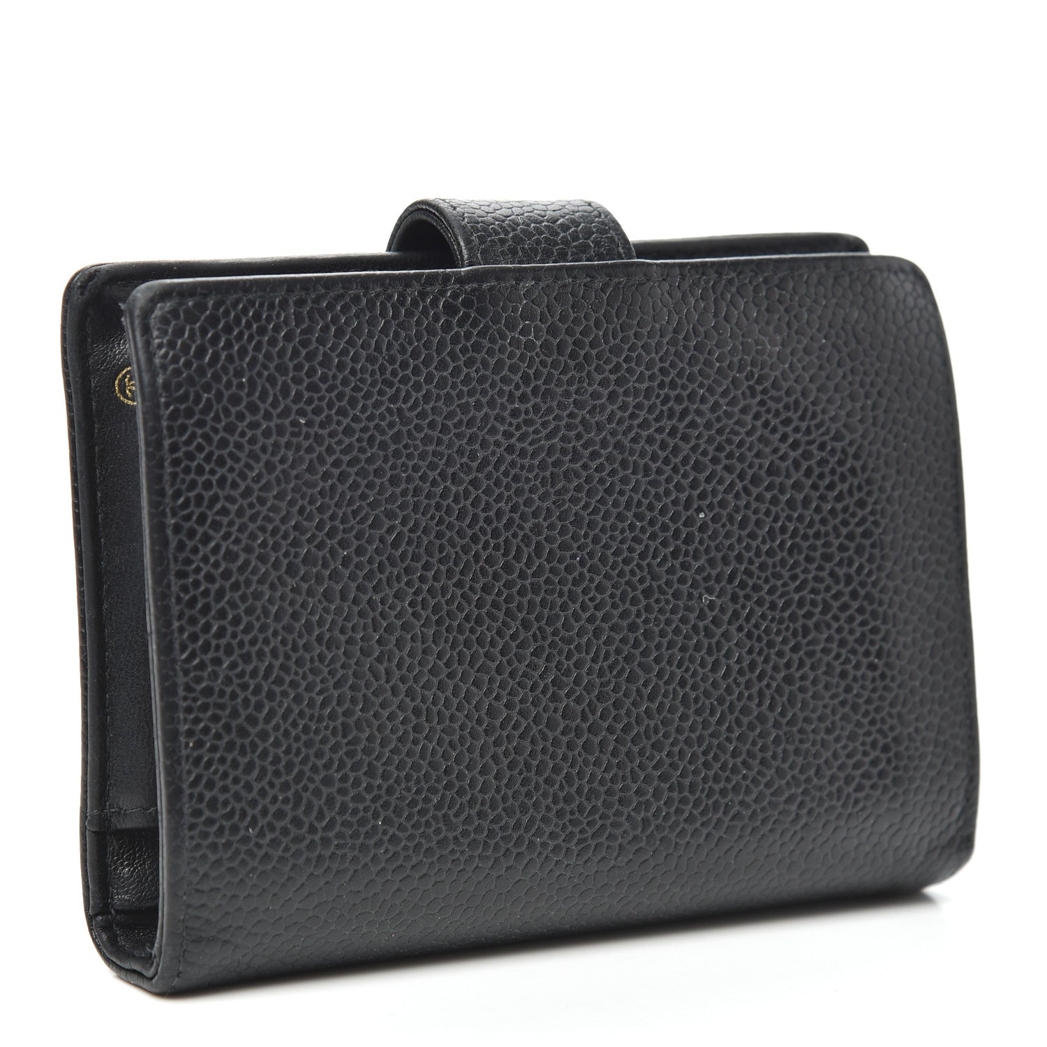 Chanel Caviar Timeless CC French Wallet Black 3 of 7